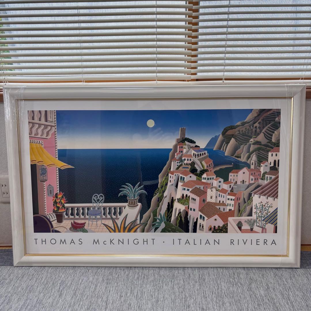 トーマスマックナイト・イタリアン　リヴィエラ　特大サイズ　額入りパネル
