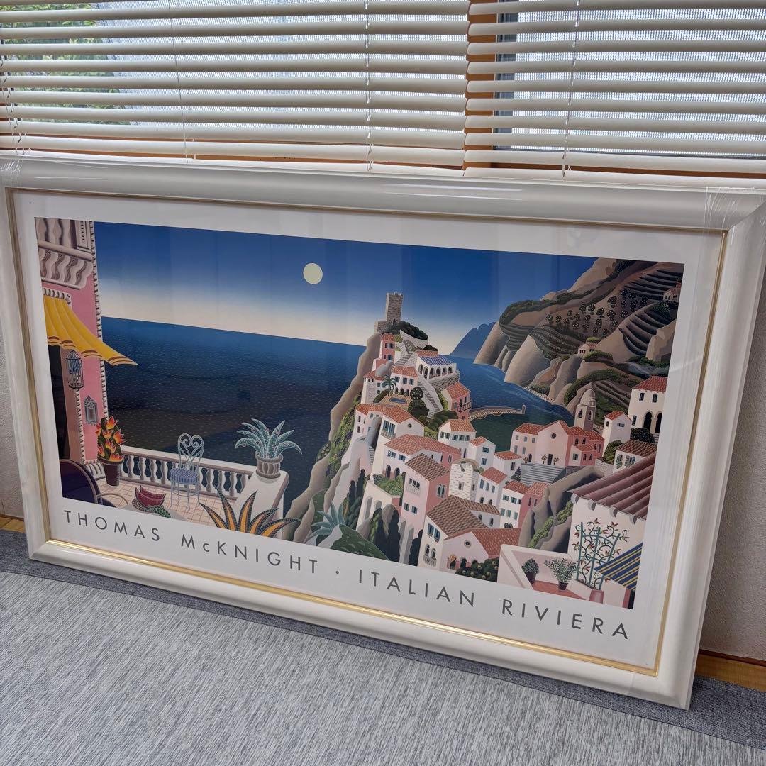 トーマスマックナイト・イタリアン　リヴィエラ　特大サイズ　額入りパネル