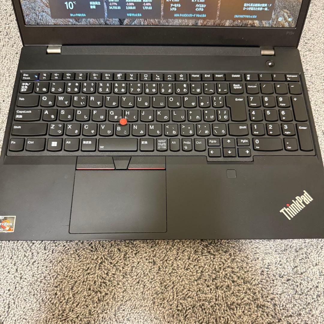 Windowsノート本体 Lenovo ThinkPad P15v Gen 3