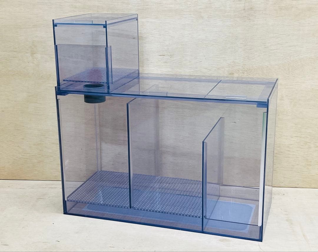 一台限定　400×200×300㎜オーバーフロー水槽用塩ビ濾過槽