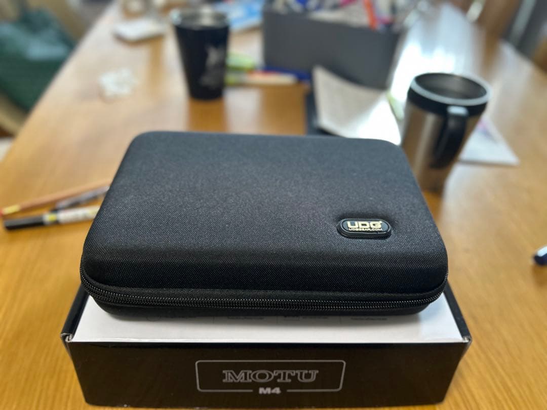 【超美品】MOTU M4 + UDG専用ケース付き使用3回／動作確認済み／箱あり