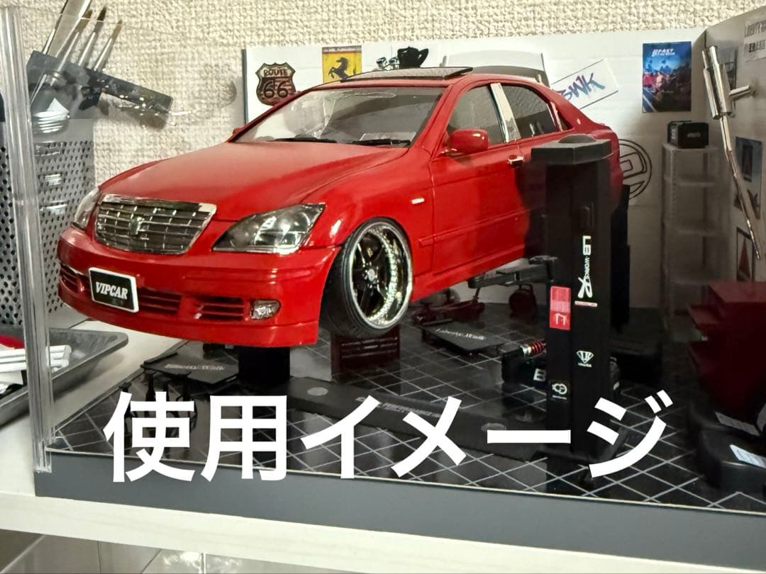 アオシマ フジミ 1/24 ガレージ ジオラマ