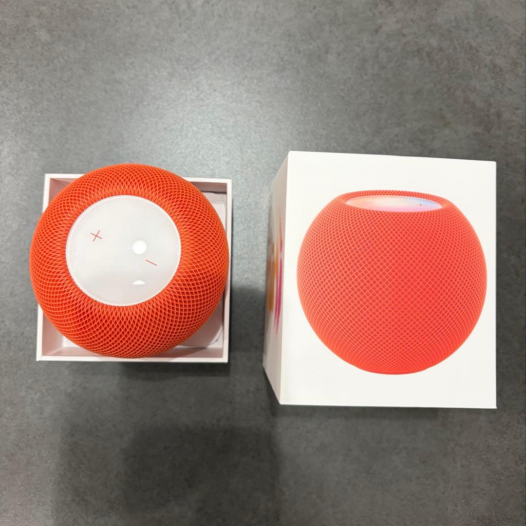 【美品】apple Pod miniオレンジ MJ2D3J/A