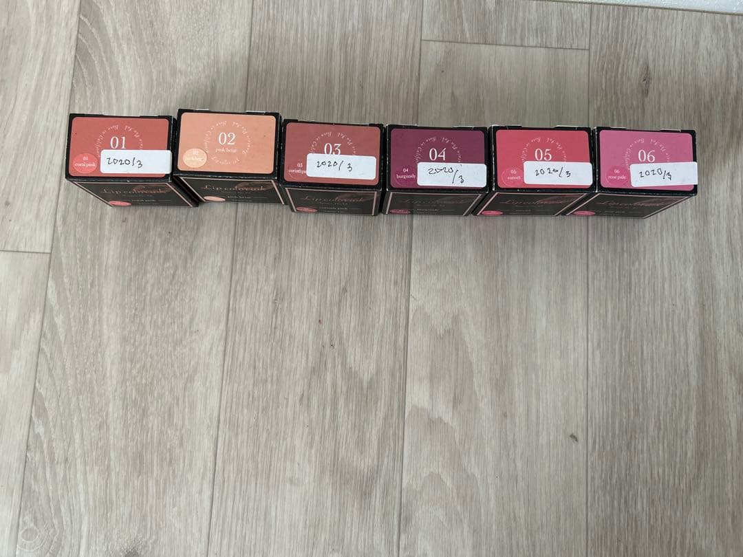 TACCIA 万年筆用インク 水性染料 リップカラーインク 6点