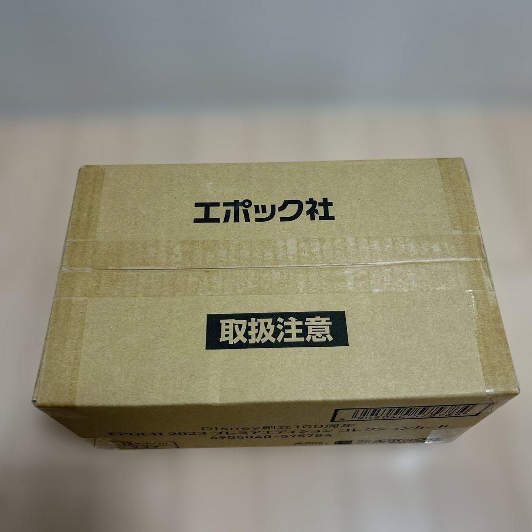 ディズニー創立100周年エポック 2023プレミアエディションカード　12box