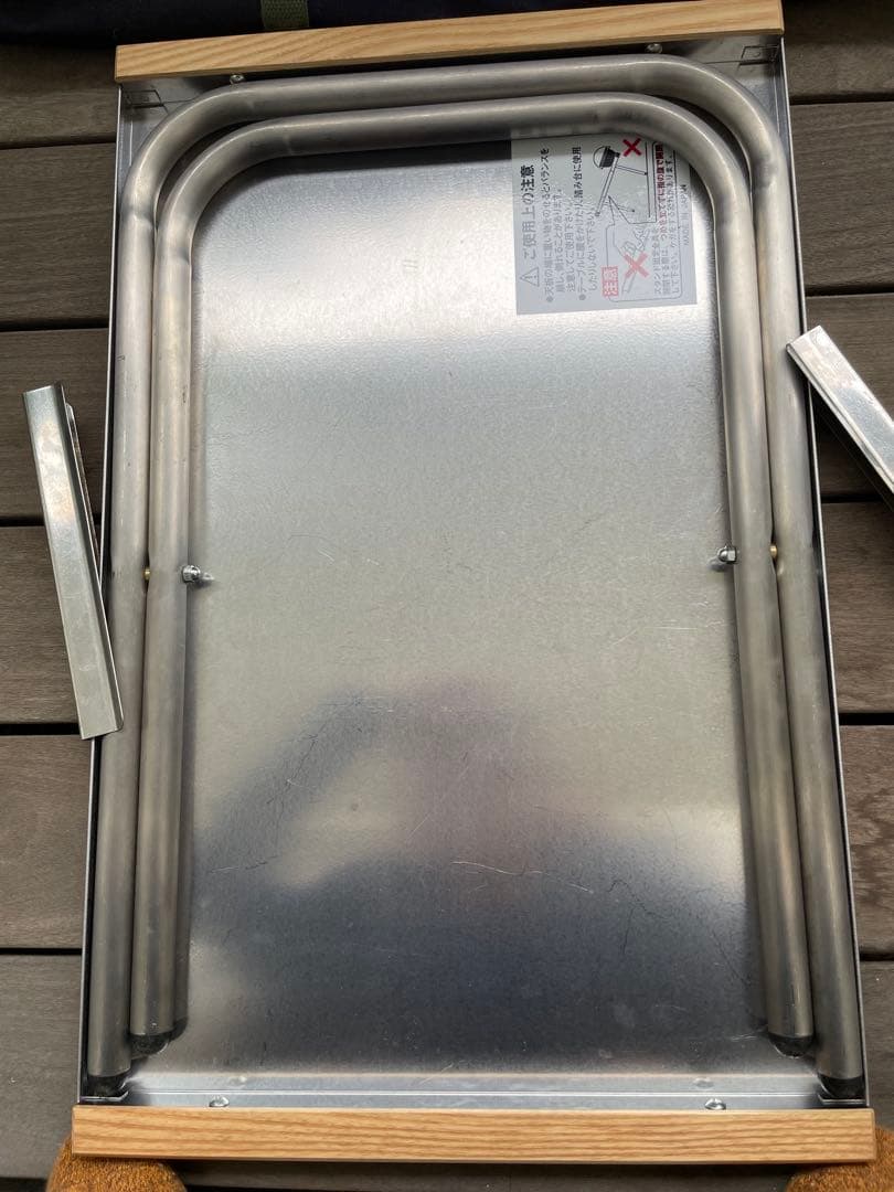 ユニフレーム 焚き火テーブル2台とオリジナルケース、IKEAレンプリグ付き