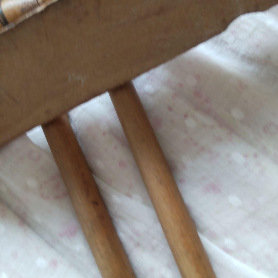 フランス　アンティーク　キッチン　リネンハンガー　バンブーハンガー