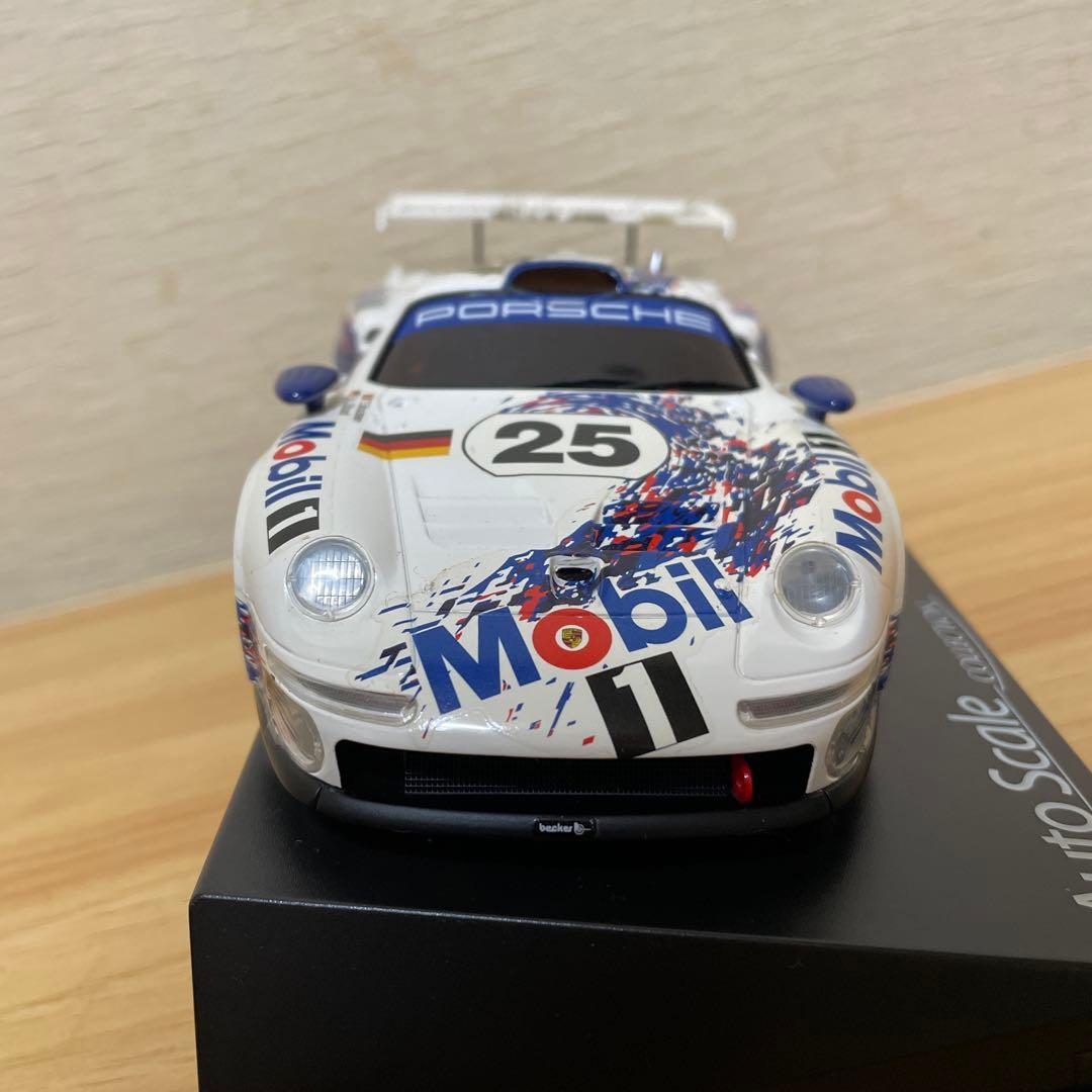 シ*谷様 ☆京商ミニッツ ポルシェ911 GT1 Mobil オートスケールコレ