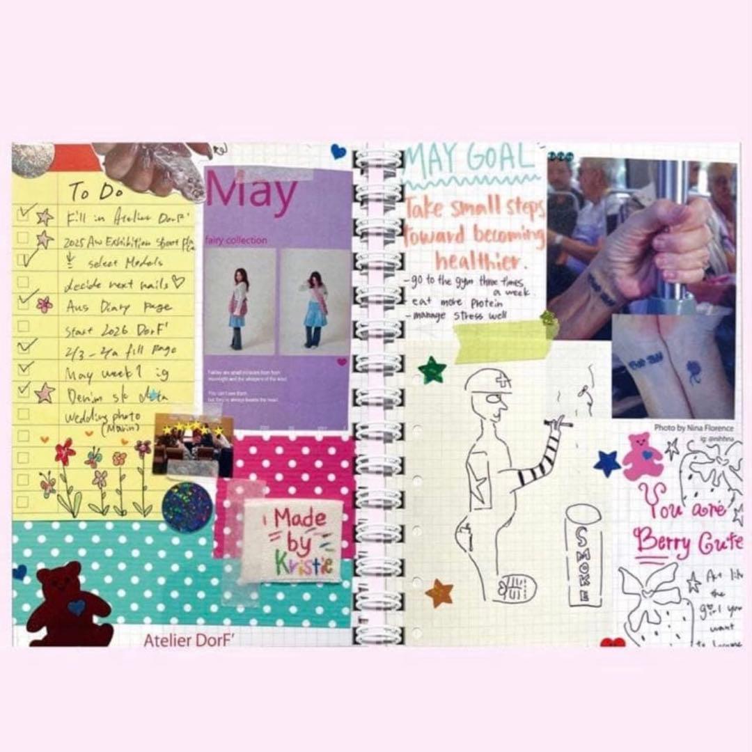 Atelier DorF’ 2026スケジュール帳 加藤愛里