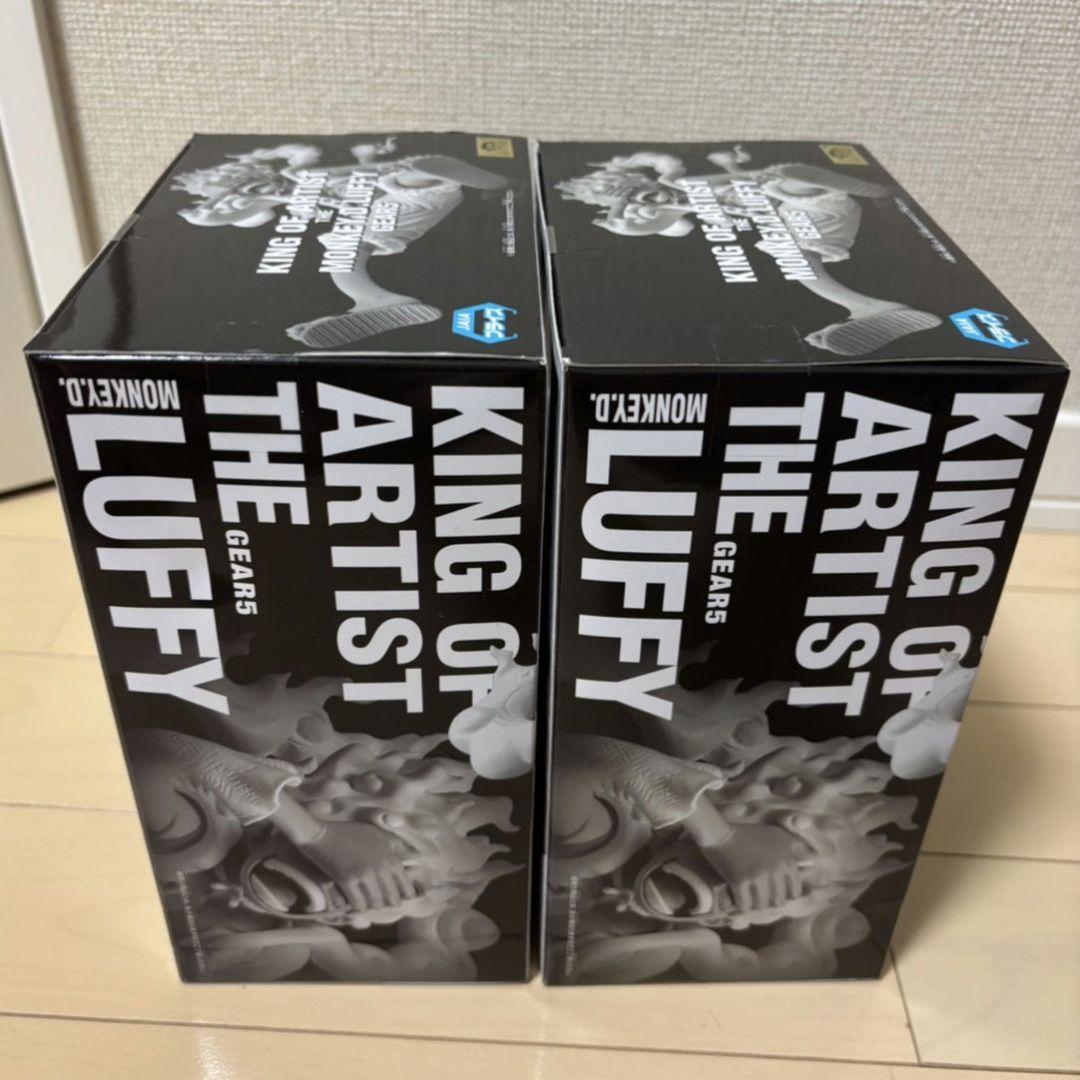 フィギュア2点 ワンピース キングオブアーティスト モンキー・D・ルフィ ギア5