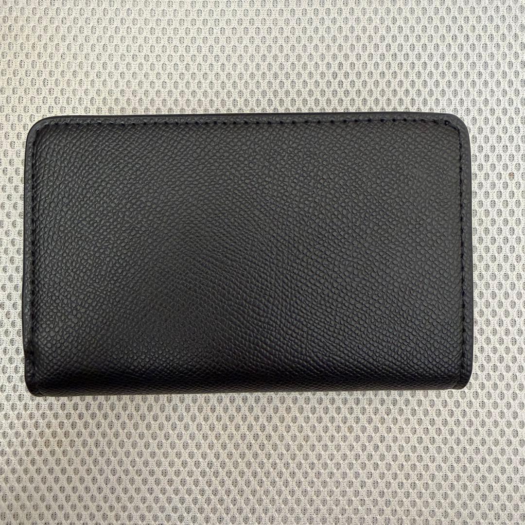 リ*マ様 コーチ COACH ミディアムコーナージップウォレット 6390 ブラ