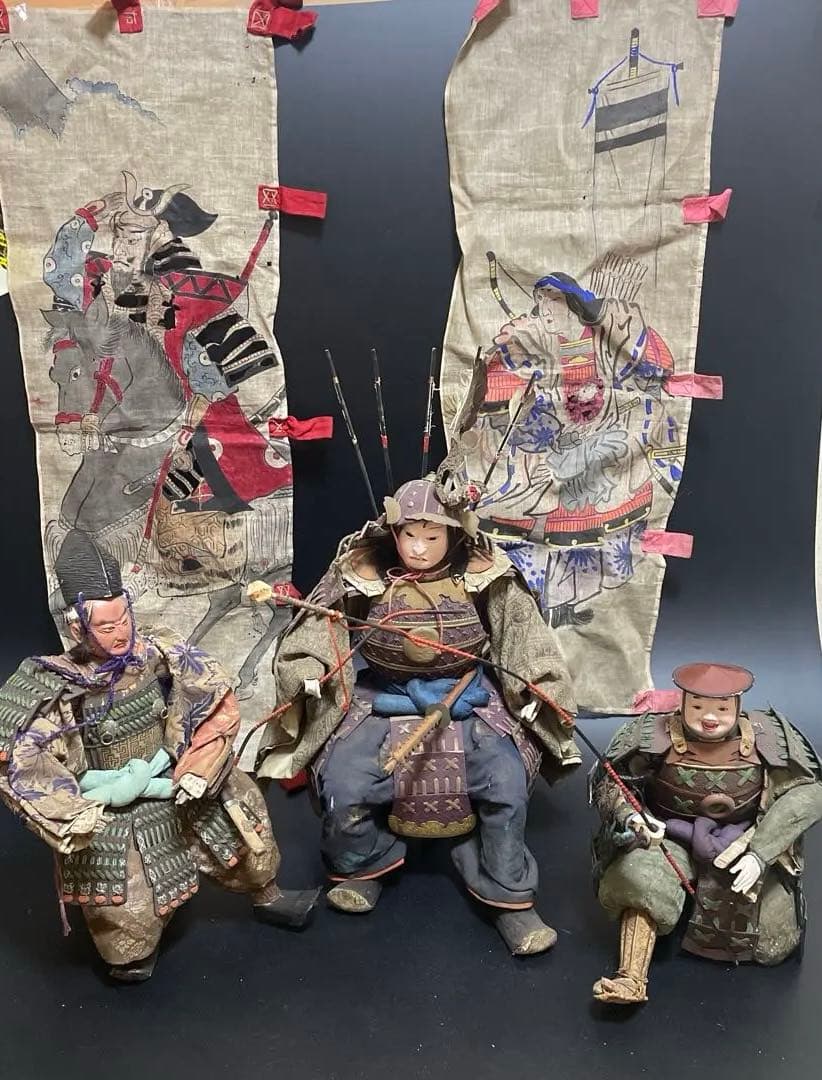 江戸時代〜明治　武者人形　５月人形