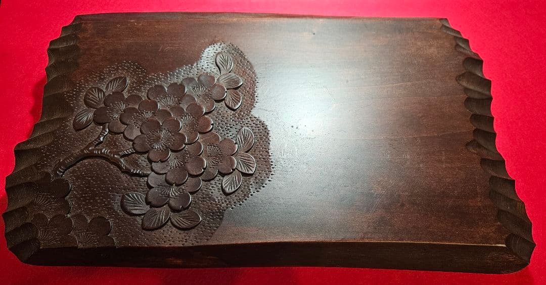 軽井沢彫り 花台 飾り台 大坂屋家具店