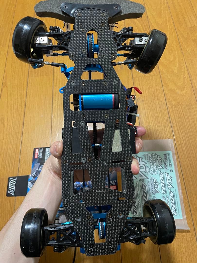 プロポ２個＆タミヤ1/1電動RC 4WDTA05-VDF ドリフトシャーシキット