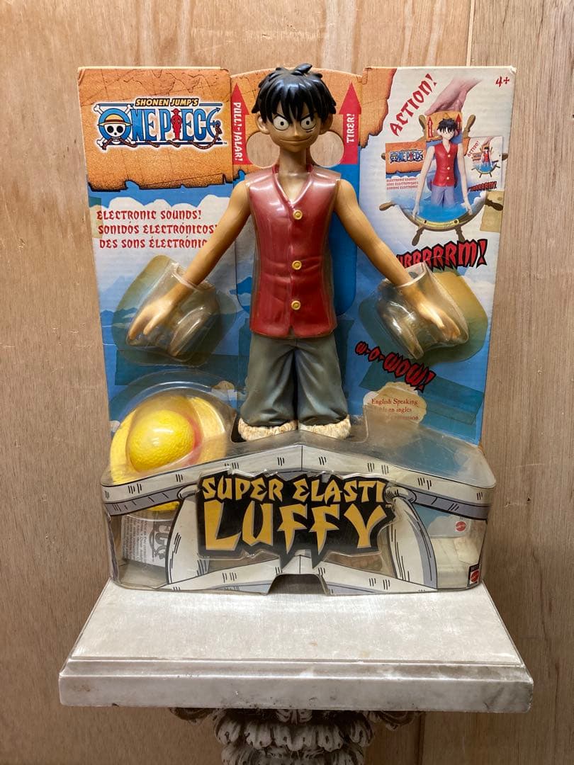 激レア入手困難 海外SUPER ELASTI LUFFY フィギュア マテル社