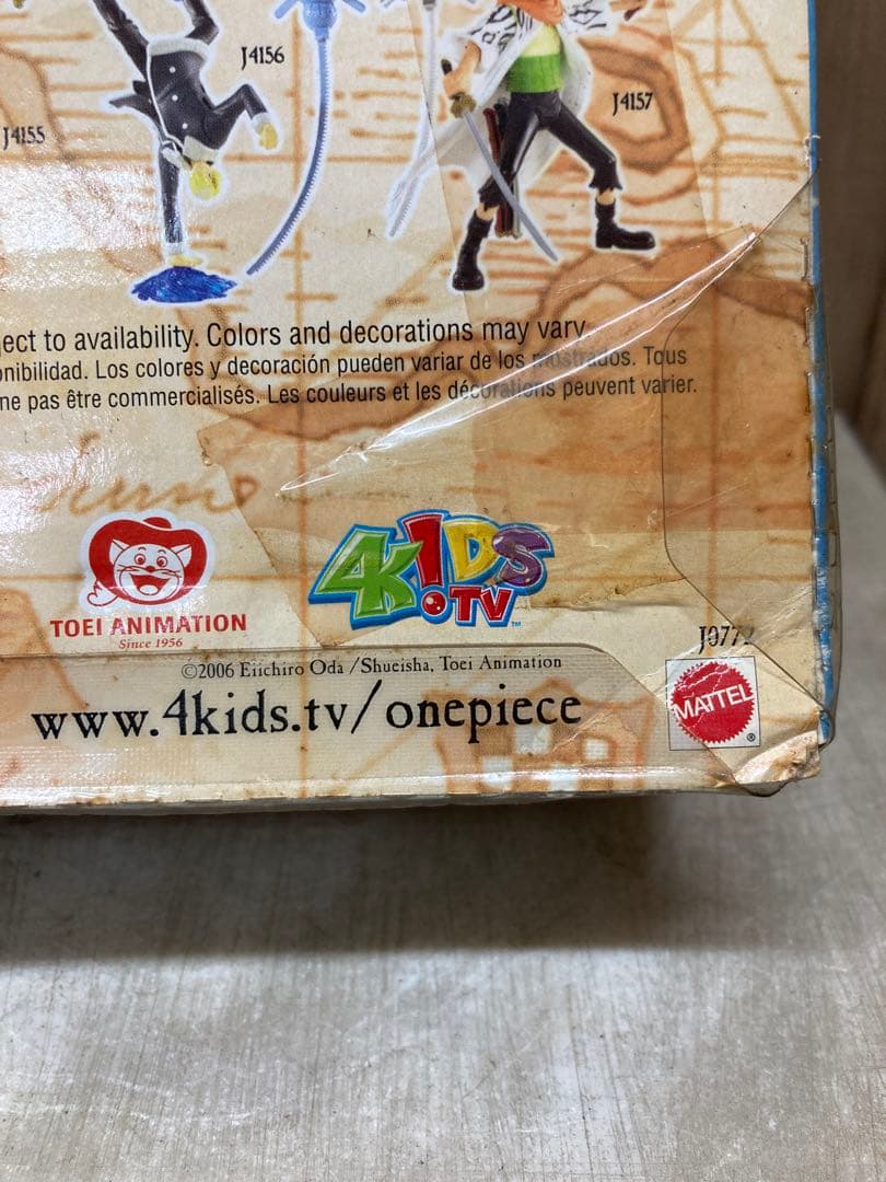 激レア入手困難 海外SUPER ELASTI LUFFY フィギュア マテル社