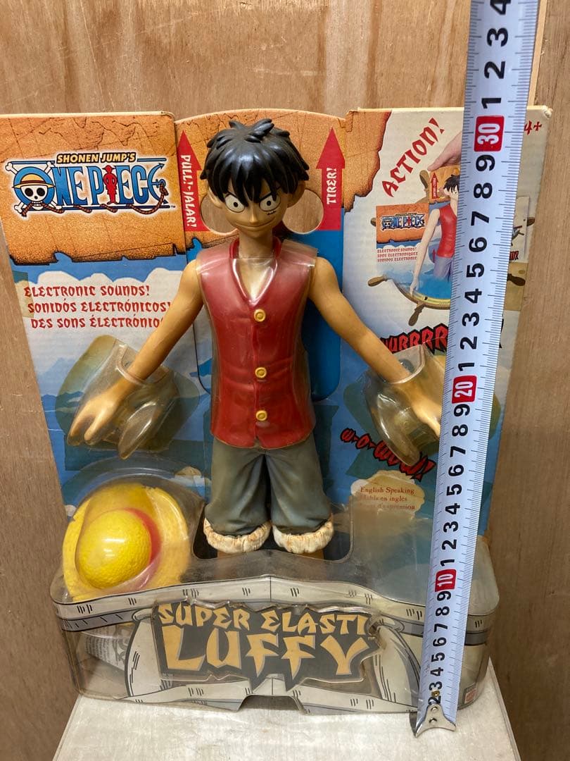 激レア入手困難 海外SUPER ELASTI LUFFY フィギュア マテル社
