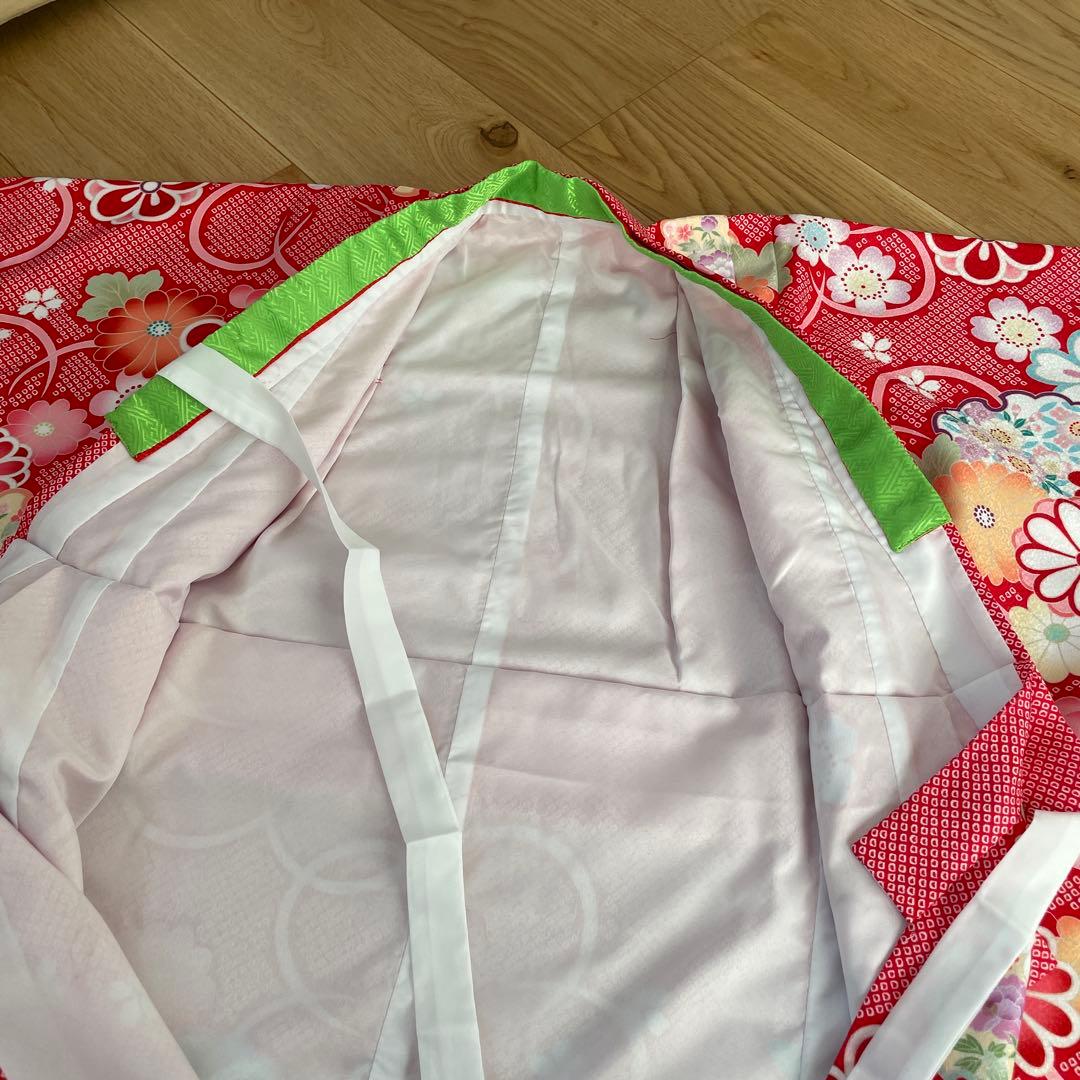 七五三 着物7点セット (3歳　女の子)