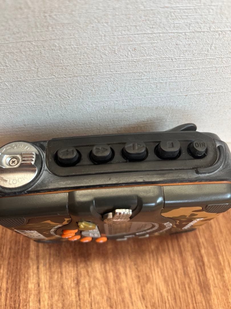 パナソニック　ショックウェーブ　RQ-SW20 迷彩　　カモ　ラジオ　平成レトロ