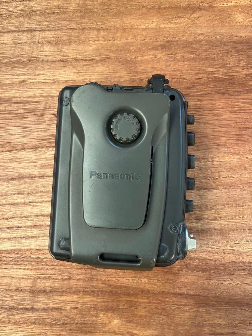 パナソニック　ショックウェーブ　RQ-SW20 迷彩　　カモ　ラジオ　平成レトロ