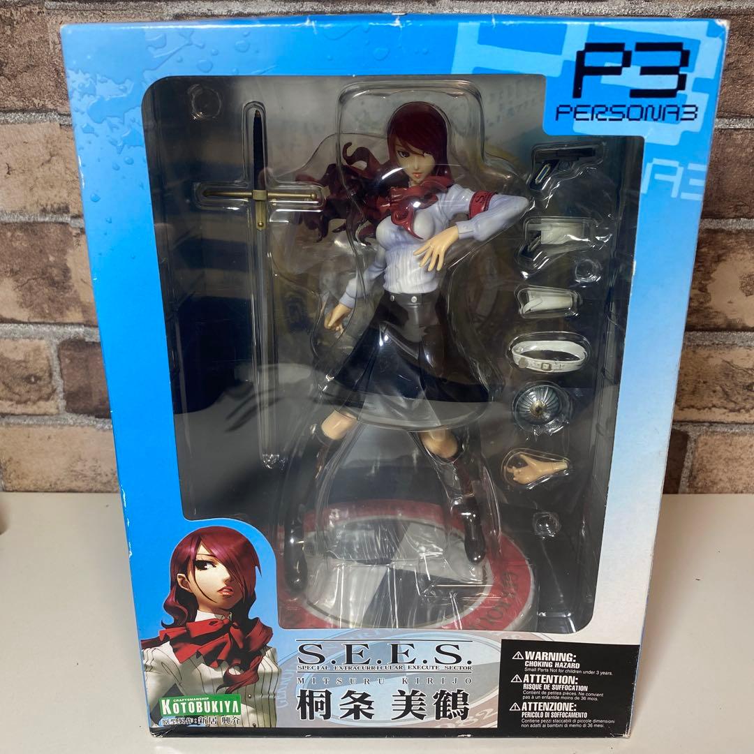 コトブキヤ　ペルソナ3　桐条美鶴　フィギュア　S.E.E.S.　P3