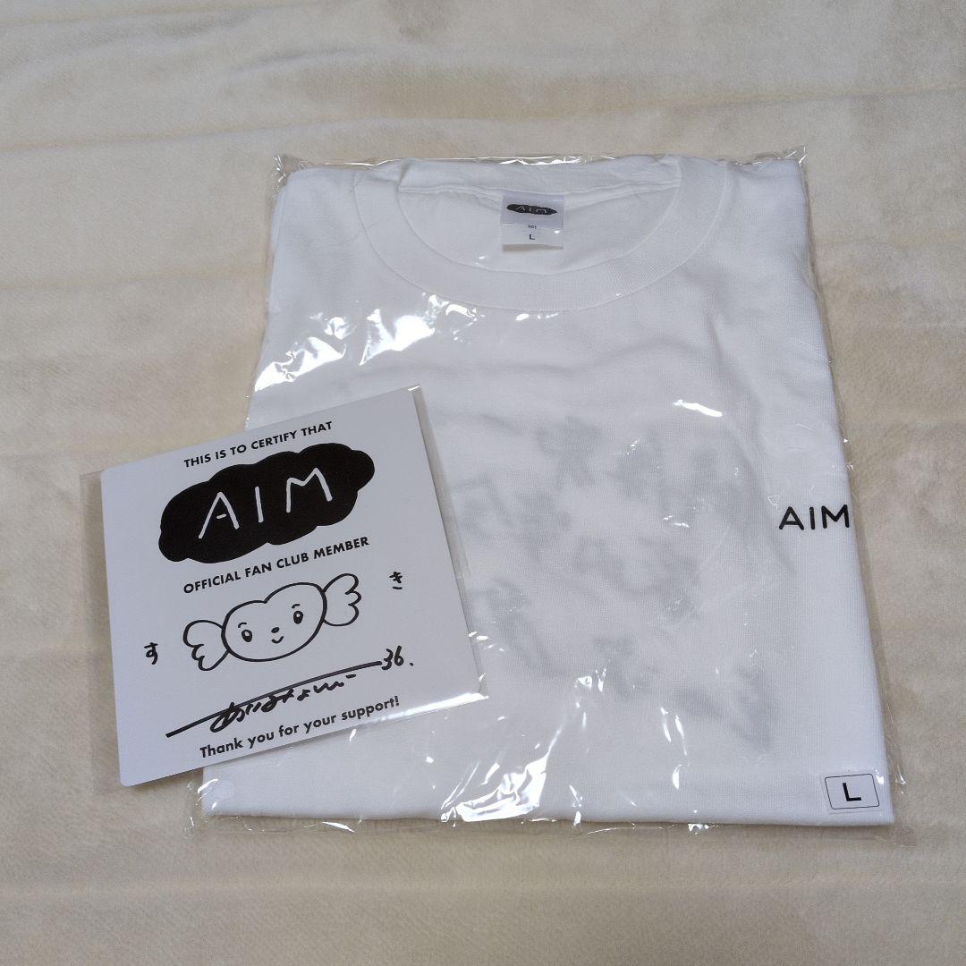 あいみょん 直筆サイン入りミニ色紙&AIM限定デザインTシャツ