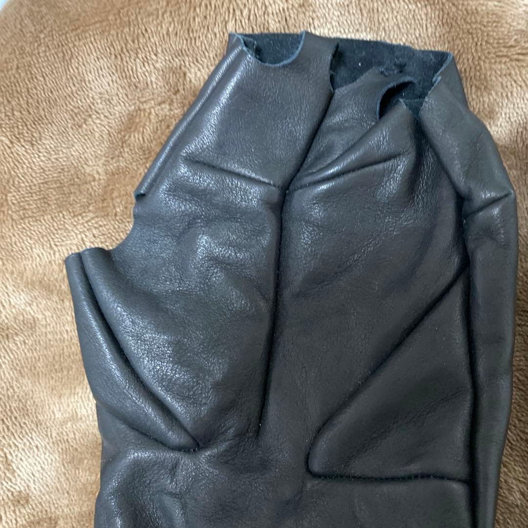 DEVOA レザー&カシミヤ　レイヤードグローブ