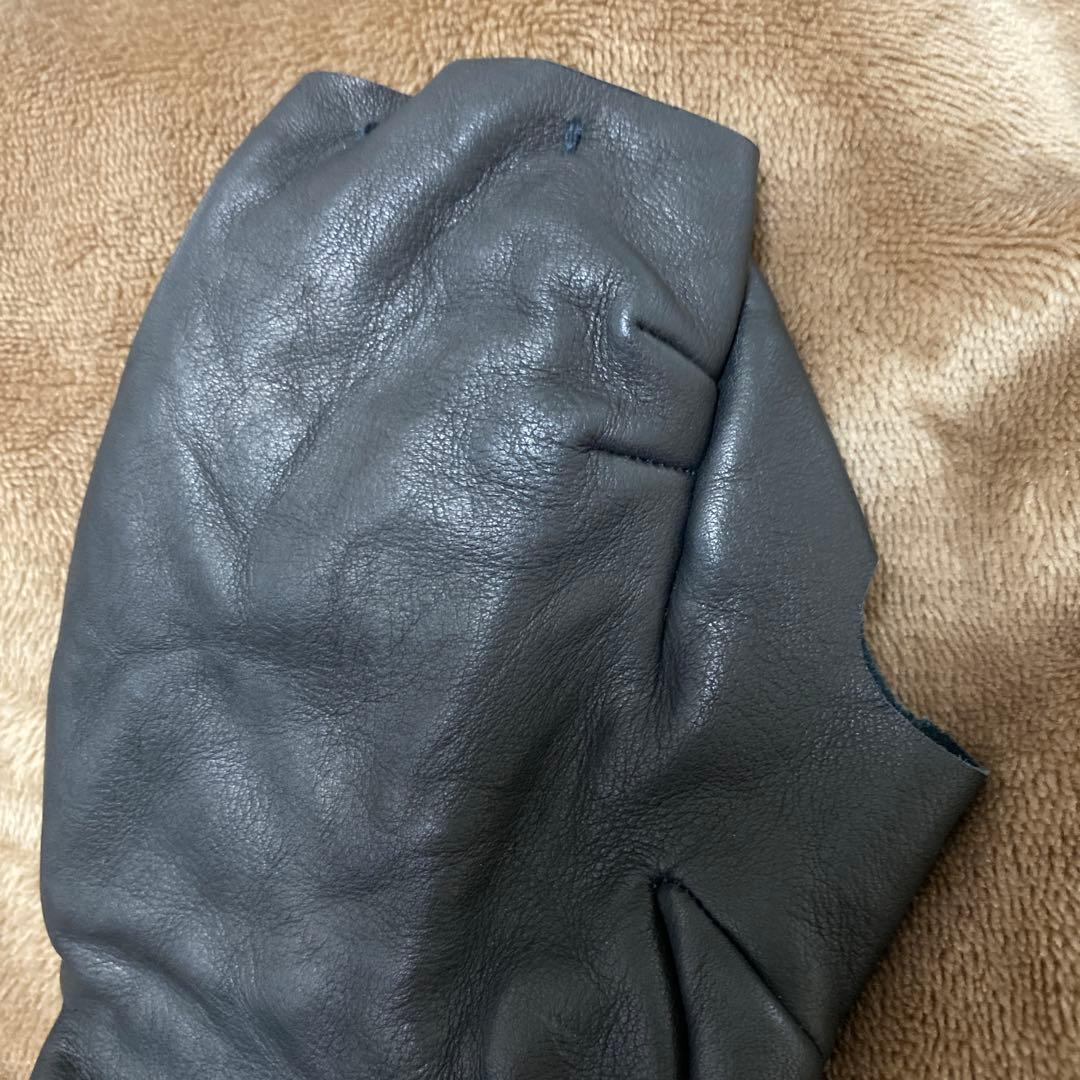 DEVOA レザー&カシミヤ　レイヤードグローブ