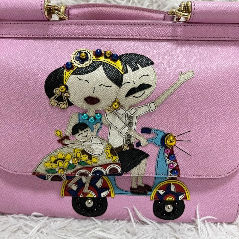 DOLCE&GABBANA ハンドバッグ シシリー DGFamily 2WAY