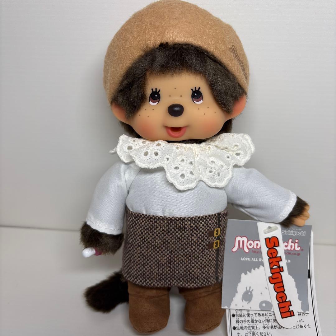 新品 フレンチマロン 女の子 ￼モンチッチ monchhichi 123