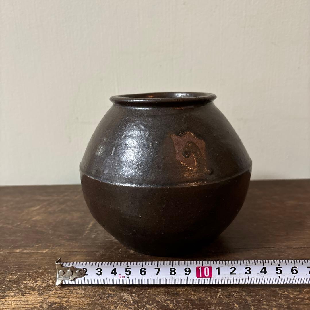 韓国アンティーク　壷　オンギ 李朝　その 22 検：骨董品.花器.コウケンテツ