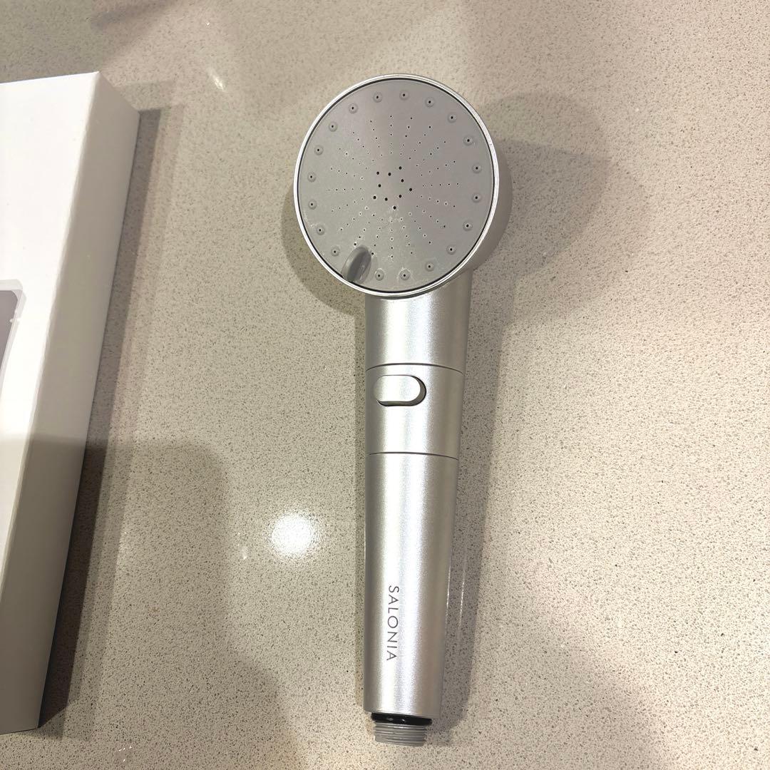 SALONIA ファインバブルクリア シャワーヘッド 中古品