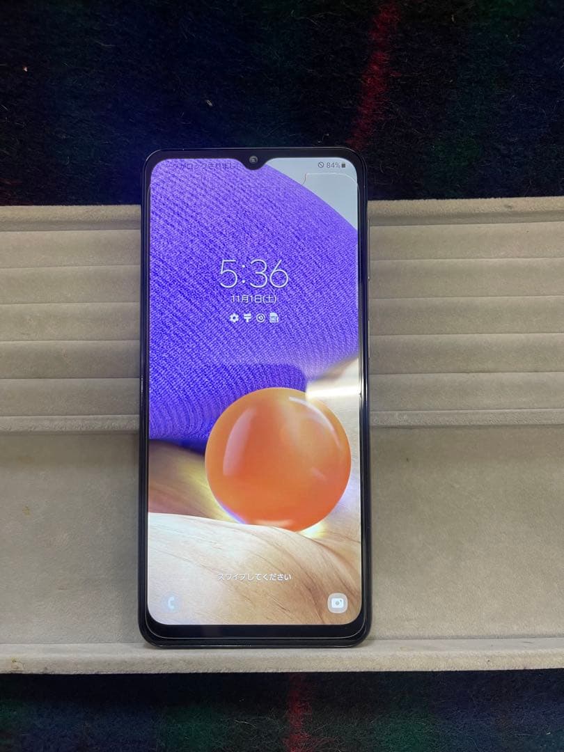 Galaxy A32 5G SCG08 Galaxy スマホ ホワイト 初期化済
