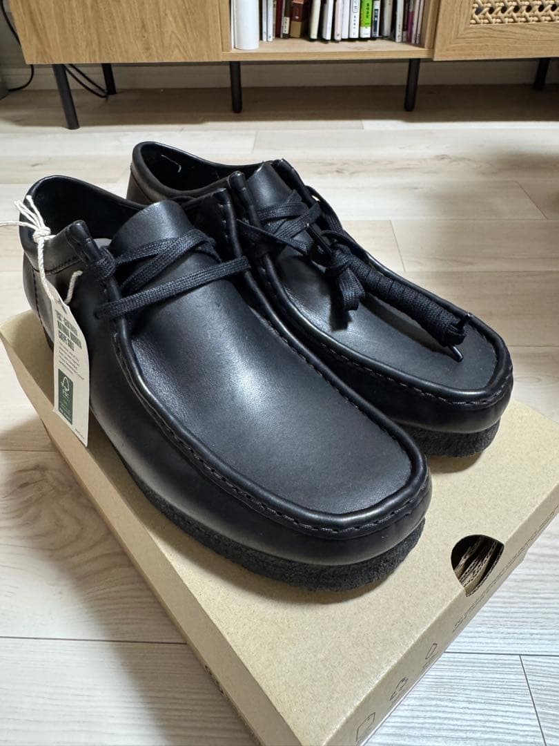 クラークス ワラビー ブラック UK8.5 CLARKS