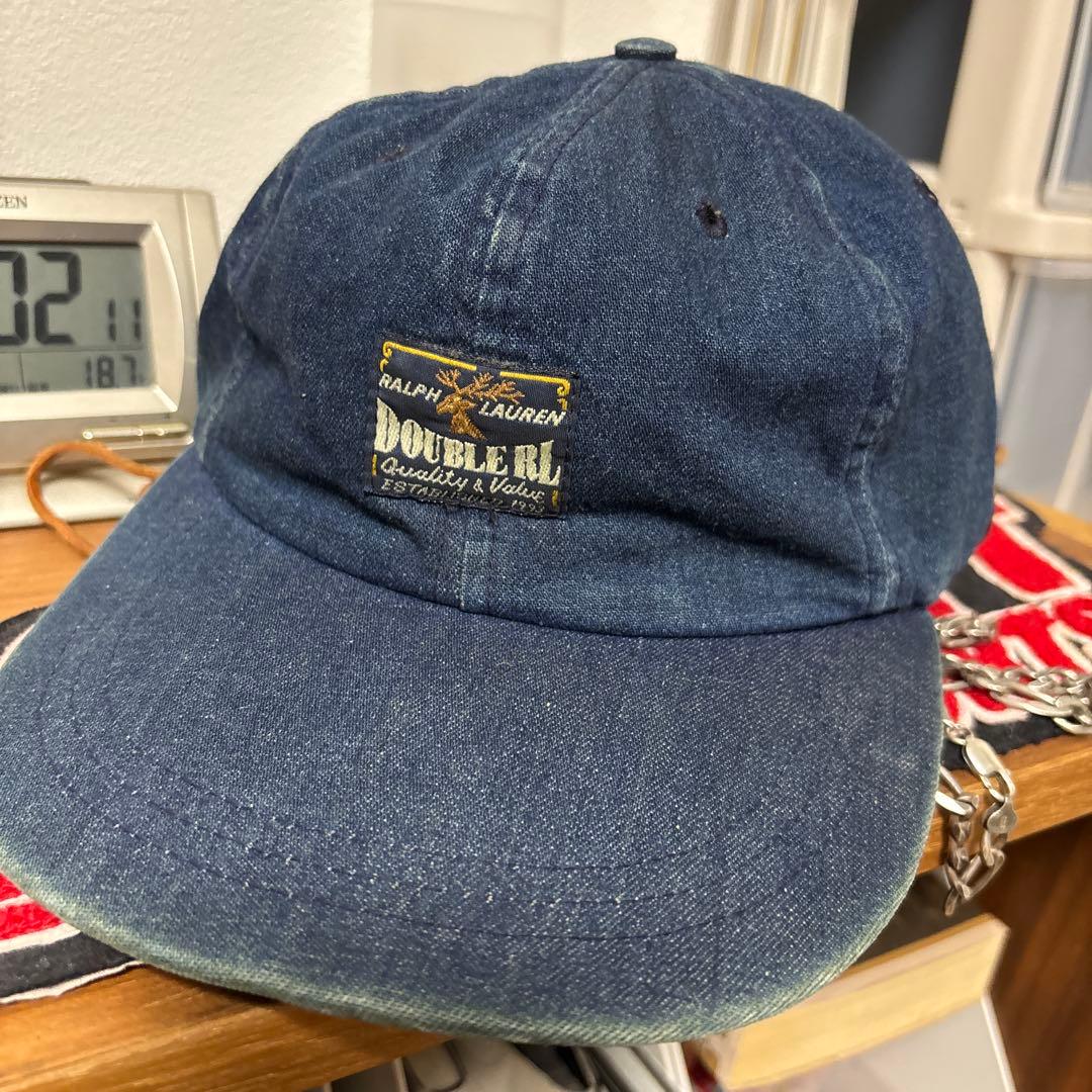 RRL ダブルアールエル　デニムキャップ　アメリカ製
