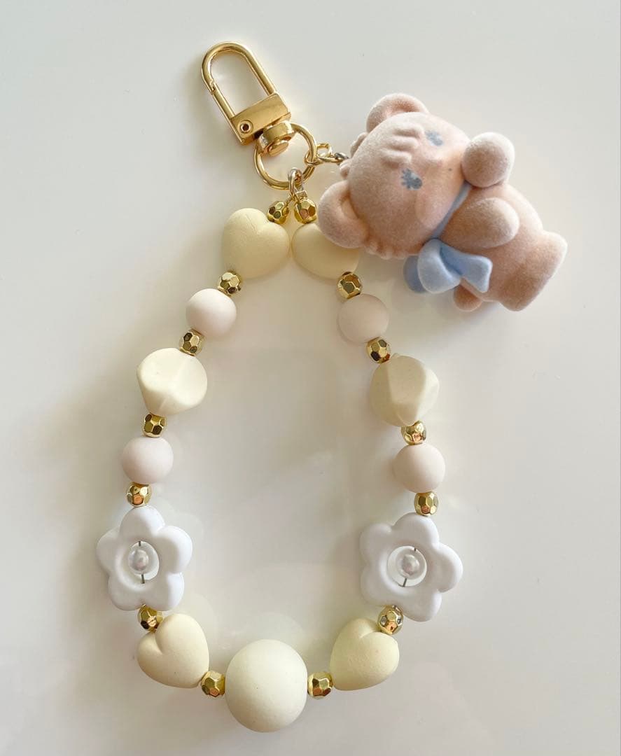 toraboshi✽ 様　mikko♥ラテ　短めストラップ