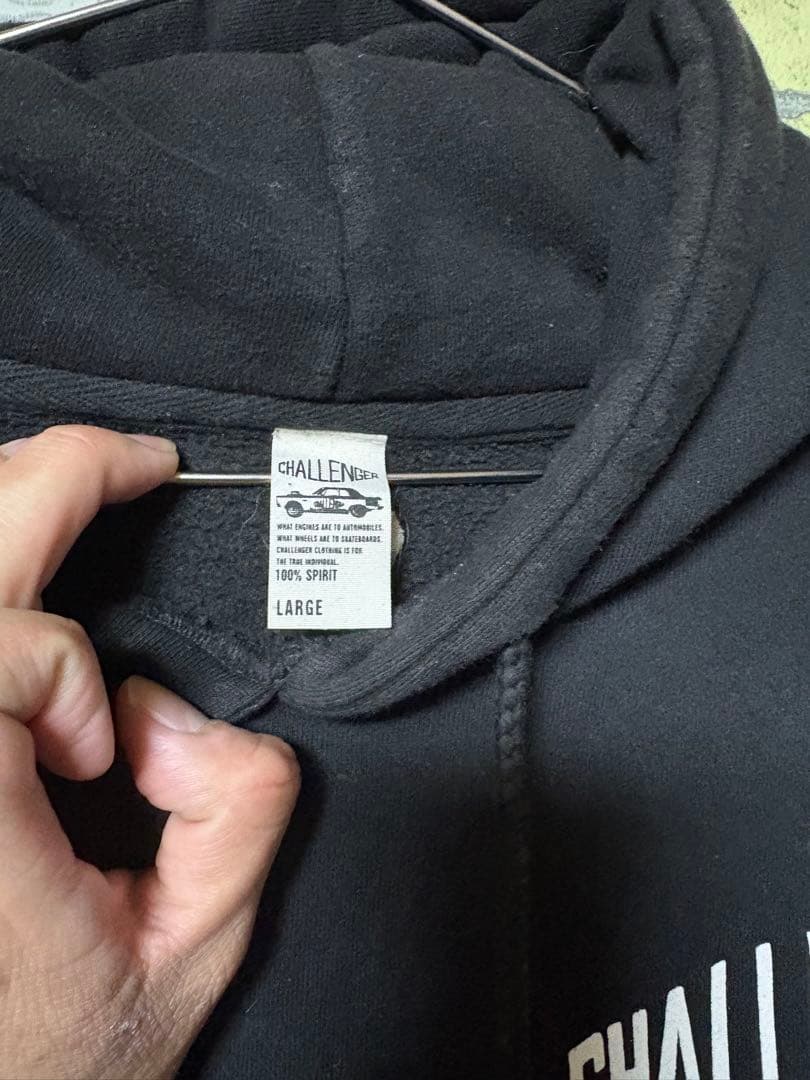 トップス CHALLENGER 10th Skull Logo hoodie L