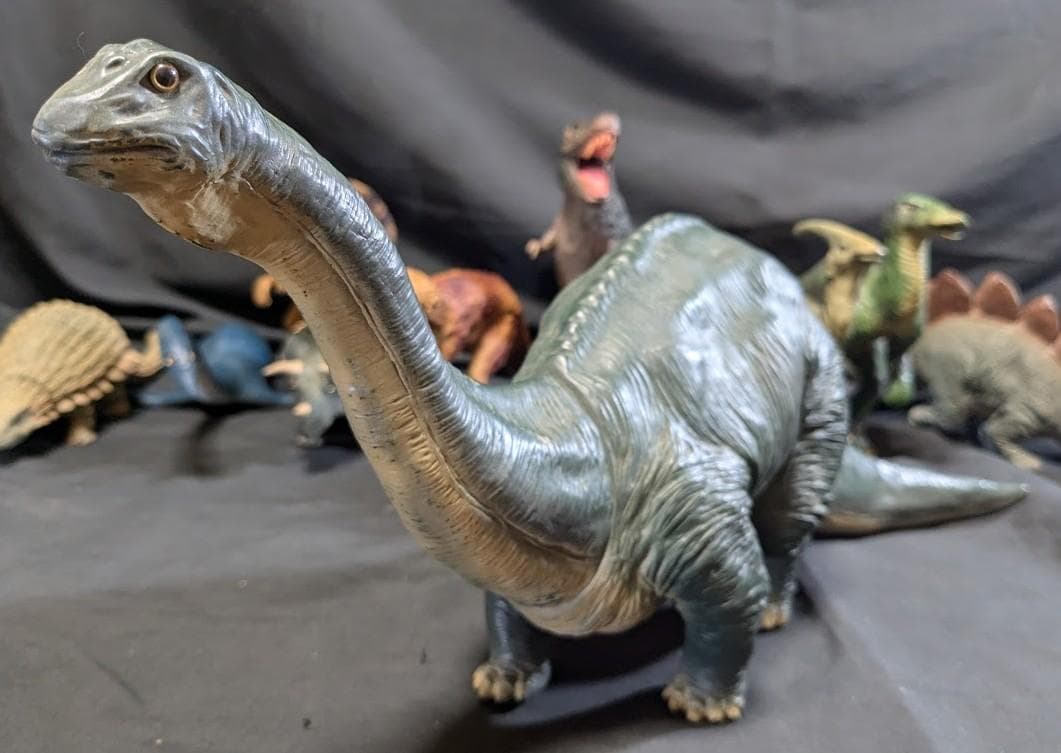 昭和レトロ恐竜（ツクダホビー）ソフビフィギュア11体セット