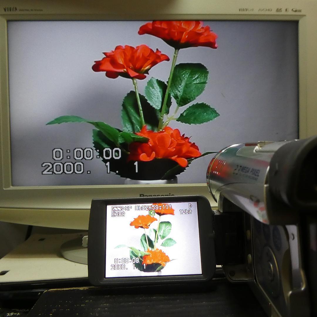 動作良好 パナソニック NV-GS200 MiniDVビデオDVDダビングに最適