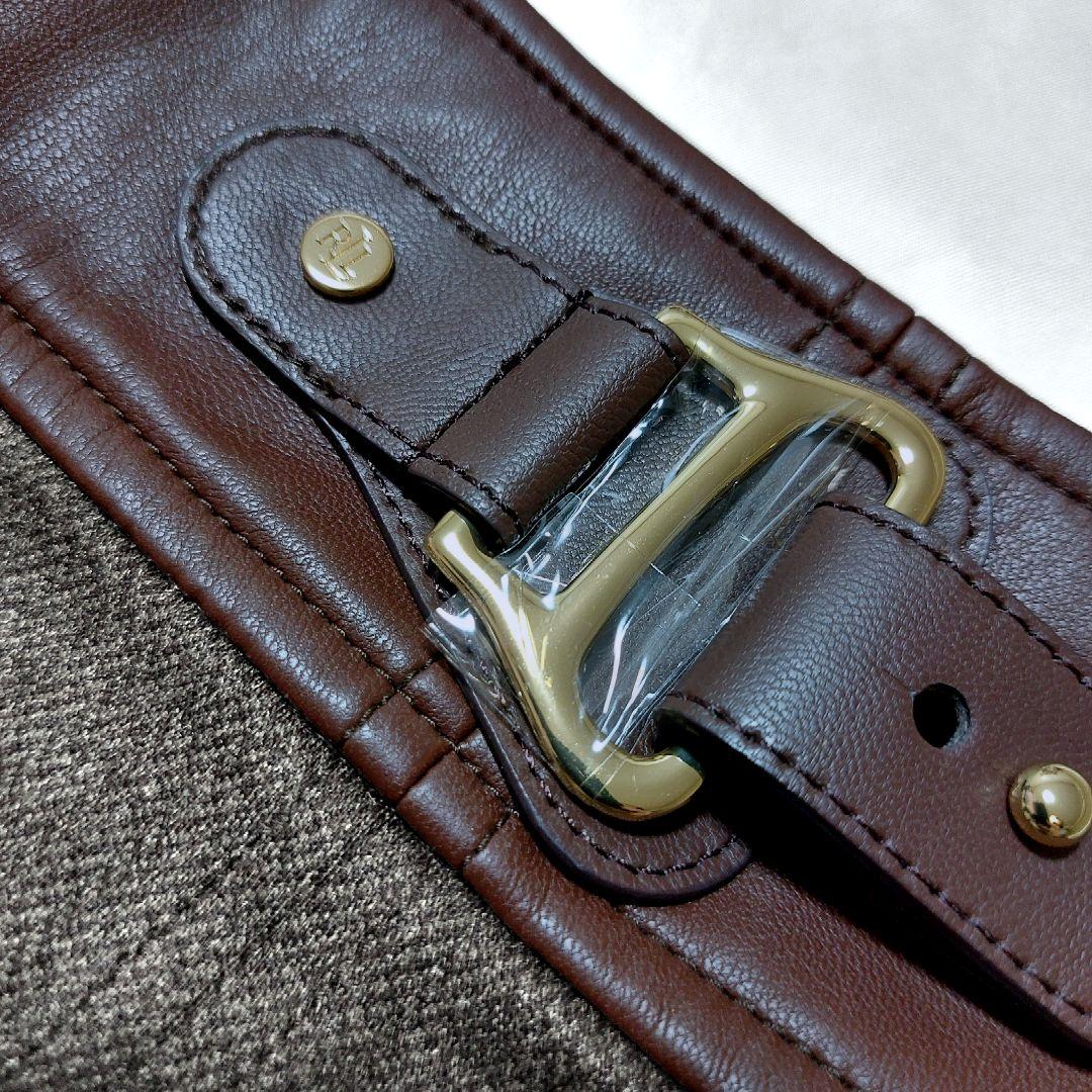 【新品タグ付き】ローレンラルフローレン　バックルトリムヘリンボーン　スカート