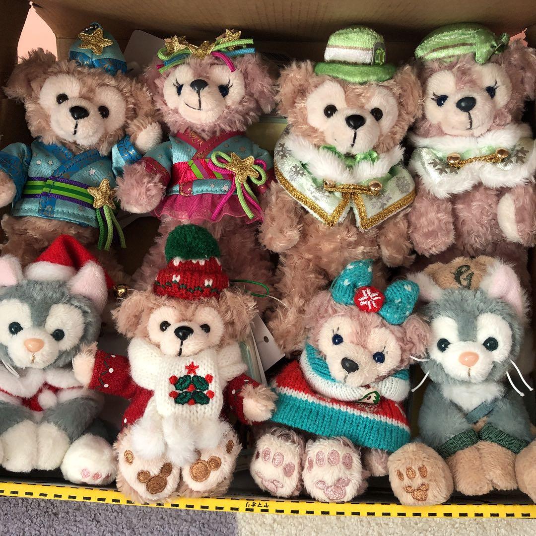 ダッフィー シェリーメイ  じぇらトーニぬいぐるみバッジ