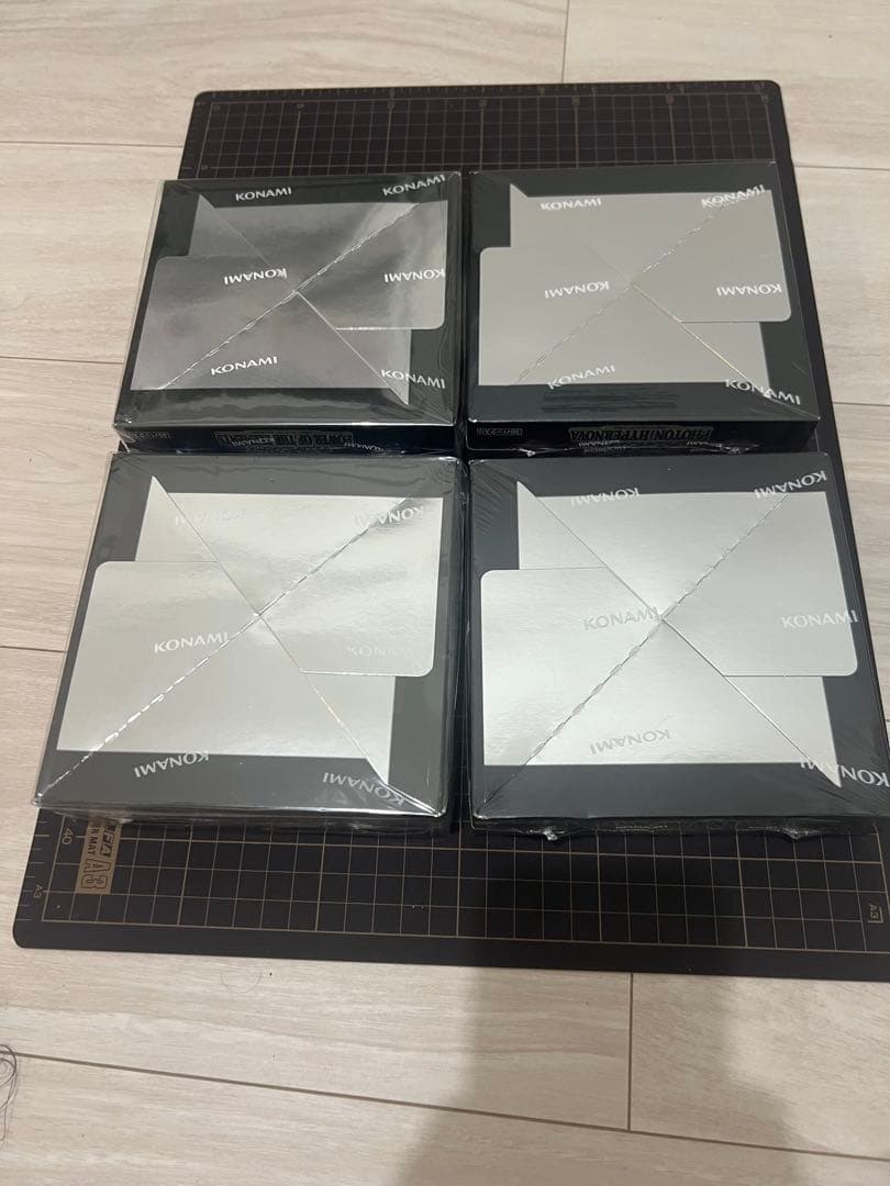 遊戯王未開封BOX シュリンク付き