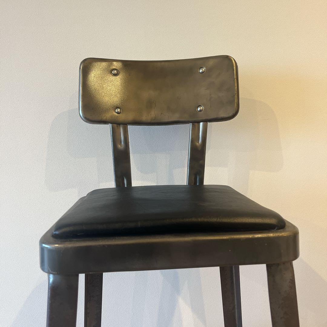 【2脚】DULTON バーチェア 100-213ガルバリウム合金 アンティーク