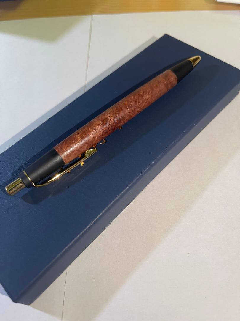 【保証書付き】野原工芸　セコイア瘤　ゴールド金具