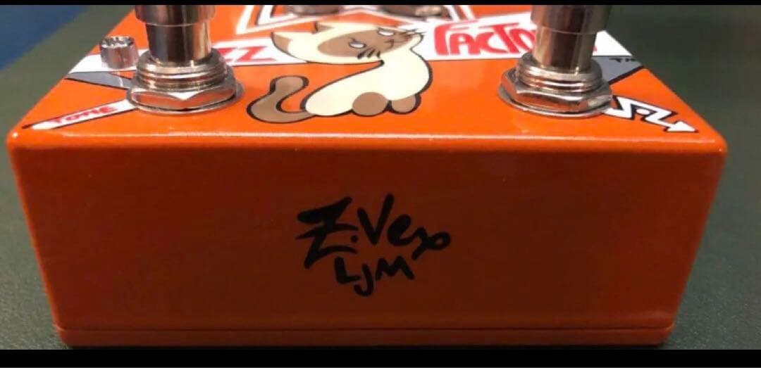 ZVEX FuzzFactory7ハンドペイント 製ゲルマニウムファズ