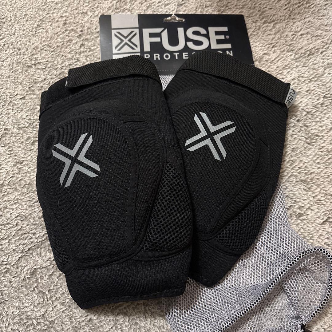 FUSEニーパット膝パットXL BMXスケートボード　インラインスケート