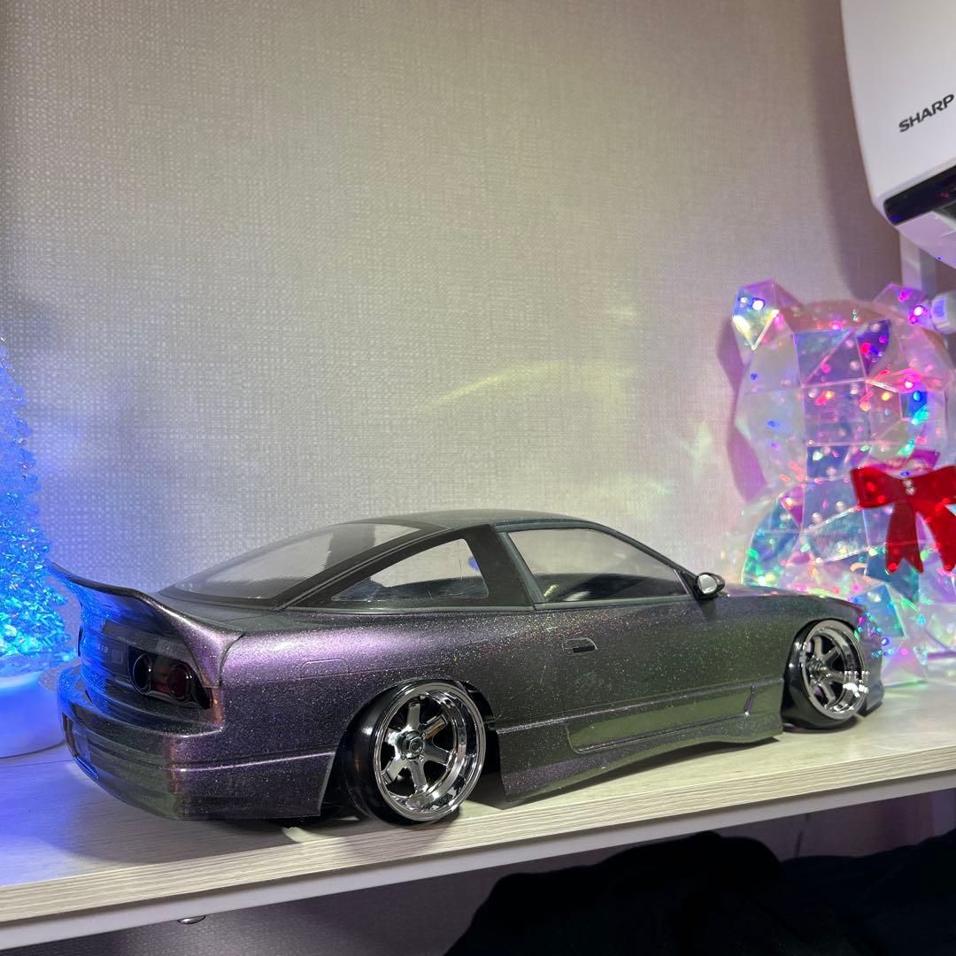 ABCホビー 180sx 後期 マジョーララメ ボディのみ