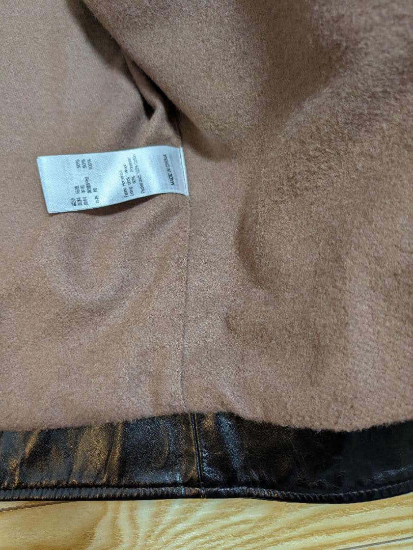 S*n様 レザーカーコート　茶芯ホースハイド　馬革　レザージャケットS