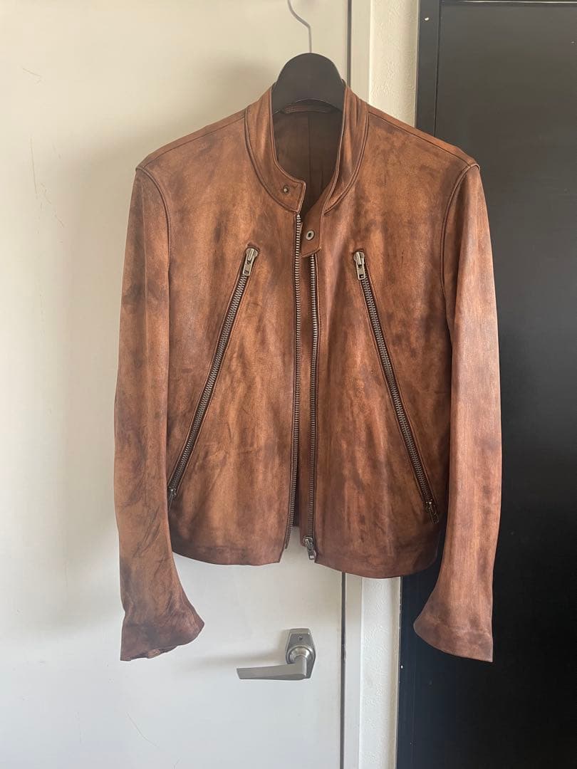 希少　Maison Martin Margiela 2007 ハの字ライダース