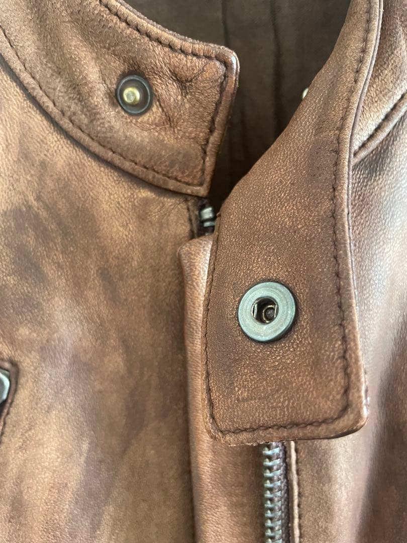 希少　Maison Martin Margiela 2007 ハの字ライダース